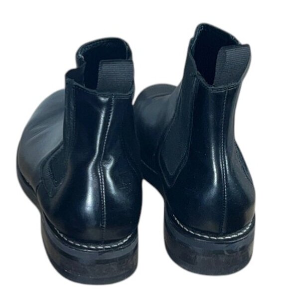 NEW Thursday Boot Co Duke Black Leather Chelsea Boots